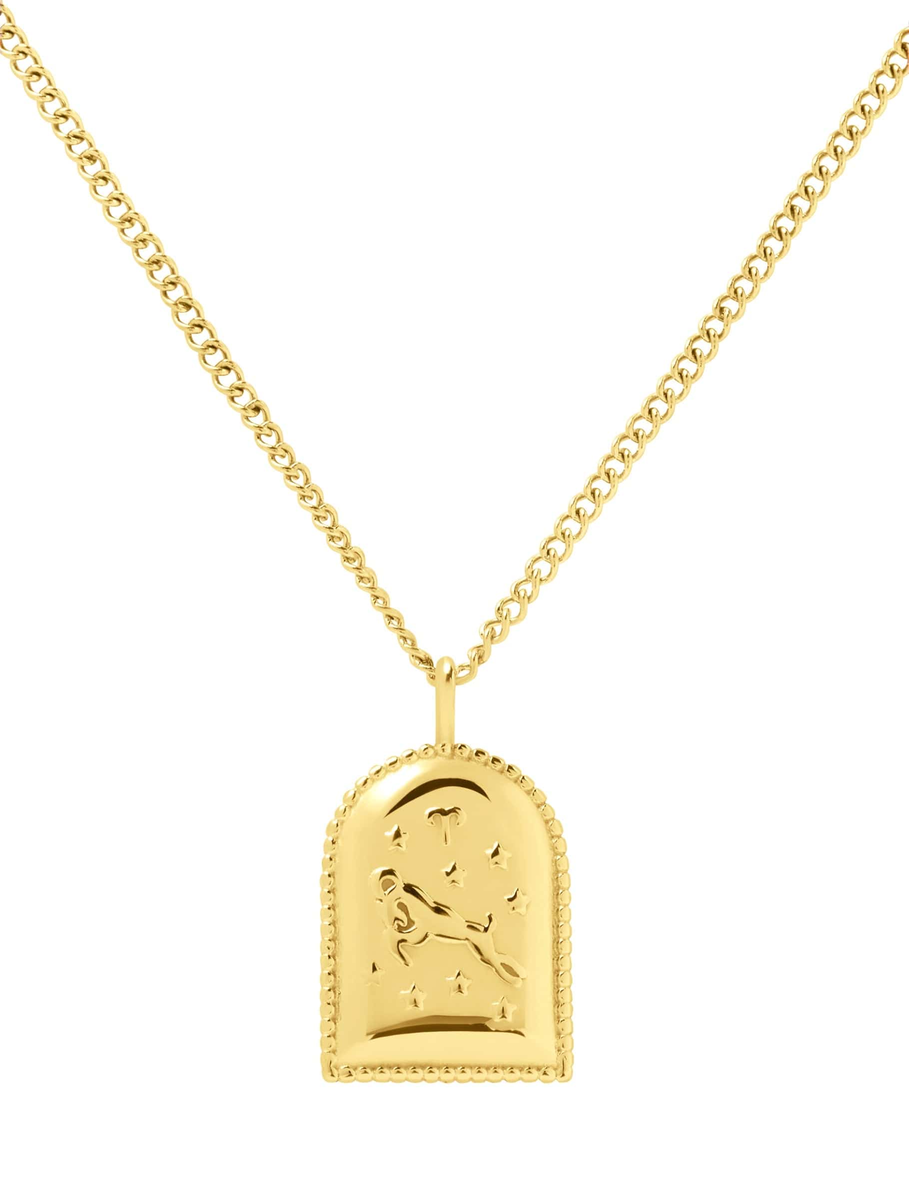 Aries zodiac deals necklace